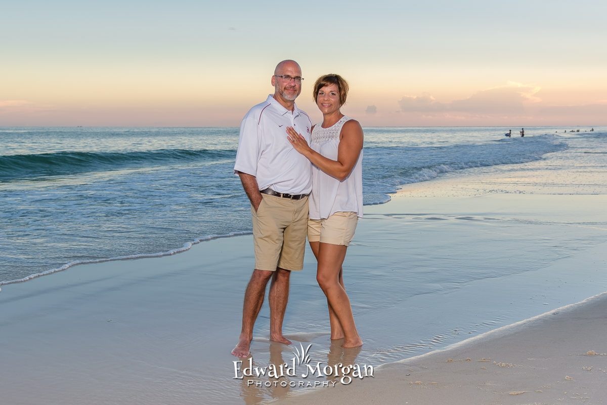 Photos on the beach in Fort Morgan
