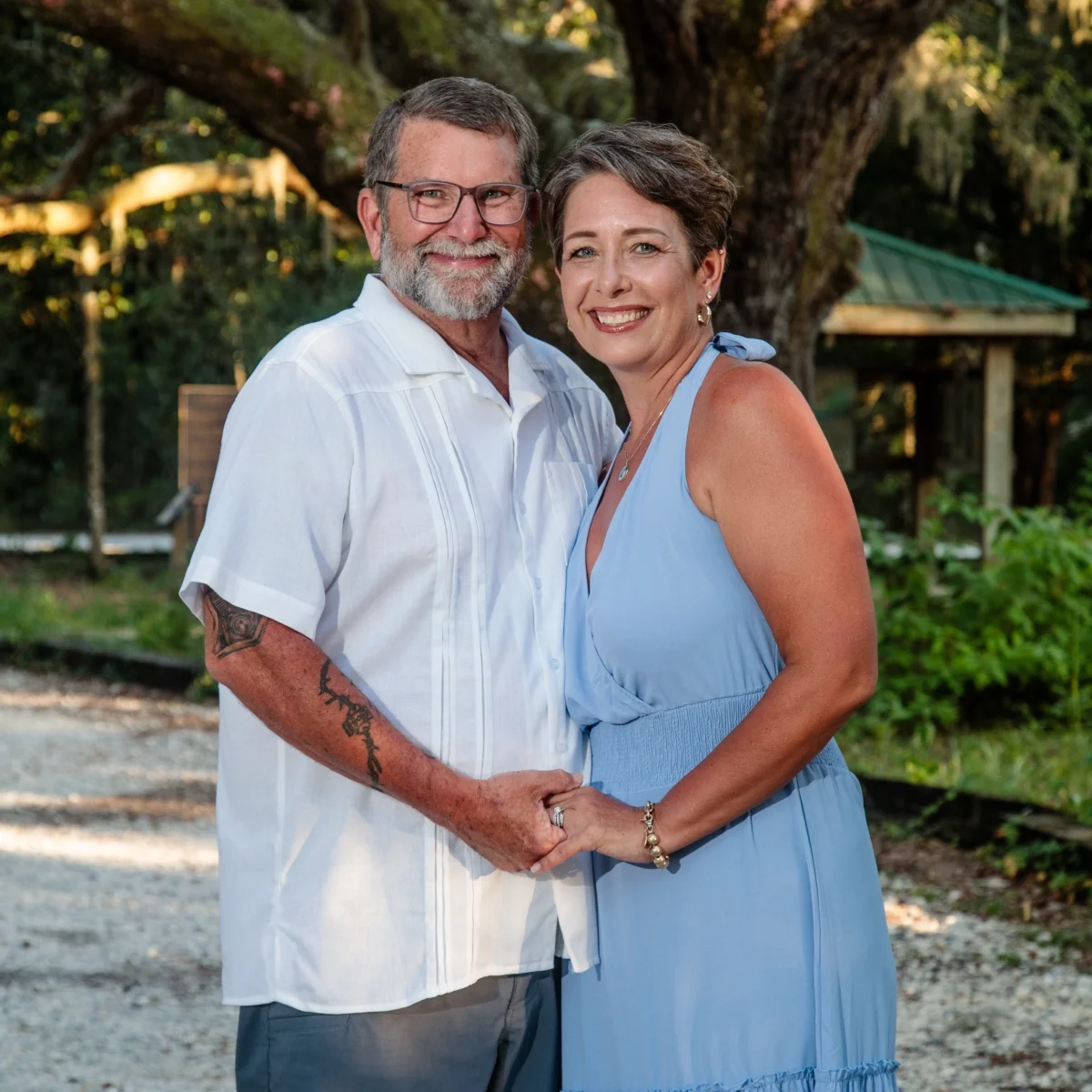 Portrait of a husband and wife